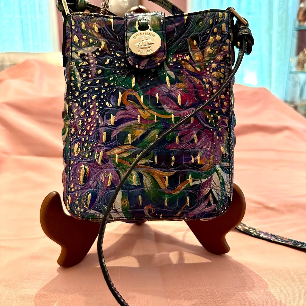 Brahmin Vibrant Artistic Crossbody Bag
